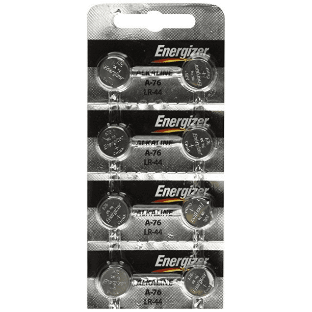 Energizer LR44 1.5V Button Cell Battery x 8 Batteries (Replaces LR44
