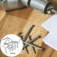 thumbnail image 4 of Shisuyan 20pcs Stainless Steel Flat Head Pin Sturdy Clevis Fastener with Single Hole, 4 of 8