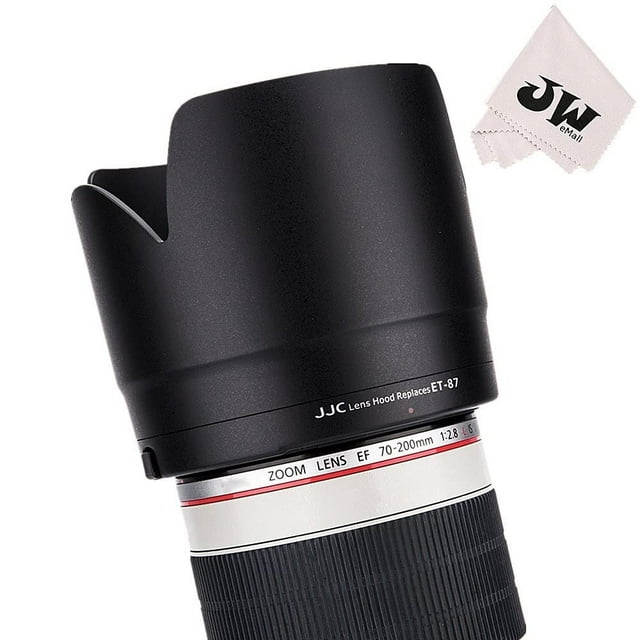 Parasol de objetivo JJC LH-87 reversible para Canon EF 70-200 mm f/2.8L