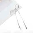 thumbnail image 5 of Unique Bargains 1 Pc Ponytail Buckle Hair Clip Long Bow Hair Ponytail Cuff for Women Silver Tone, 5 of 6