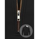 thumbnail image 4 of pstuiky camisas de manga larga para hombre, Blusa/camisa informal y moderna de color liso con cuello alto, manga larga y bolsillo con cremallera para hombre Tops de talla grande para hombre l, 4 of 6