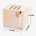thumbnail image 4 of Juguete De Madera Montessori Juguetes de bolos Basswood Plywood Stick Toys Fadeless Durable Portable Festival Gift Likrtyny libre de BPA, 4 of 9