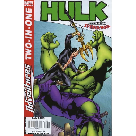 Marvel Adventures Two-in-One #16 VF ; Marvel Comic Book