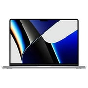 Restored Apple MacBook Pro 14-inch, Apple M1 Pro chip with 8 core CPU and 14 core GPU, 16GB RAM, 512GB SSD - Silver
