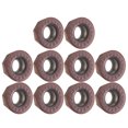 thumbnail image 2 of Uadme Insertos de torneado - 10PCS Insertos de carburo CNC Insertos de fresado Redondos indexables Herramienta de Corte de Torno Tipo de Clip de máquina, 2 of 14