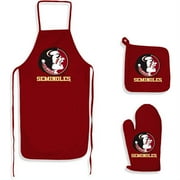 NCAA Florida State Seminoles 3-Piece Apron Set