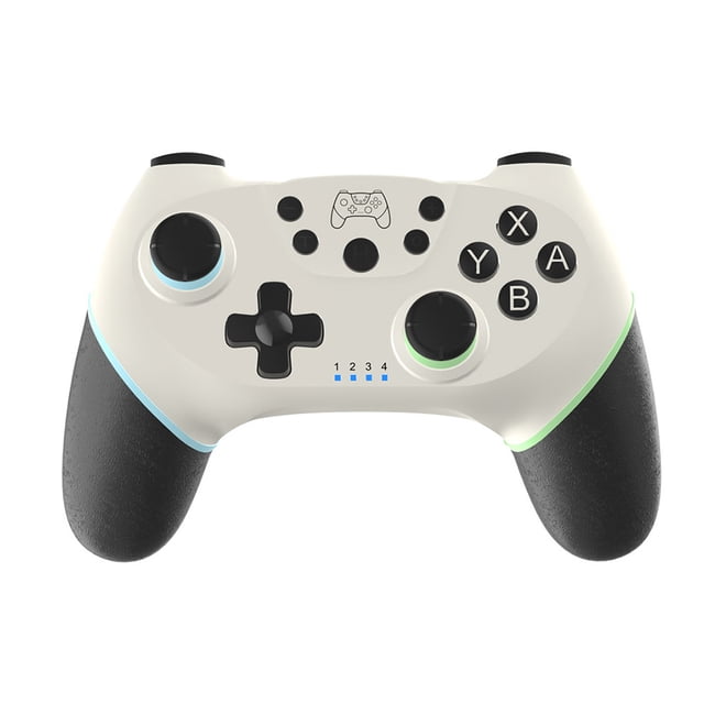 Controlador inalámbrico BT Game Joystick Gamepad con mango ergonómico de 6 ejes