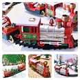 thumbnail image 4 of LOLIPPYY 1 Set of Christmas Train Toy Battery Operated Small Train Plaything With Track Christmas Gift, 4 of 7