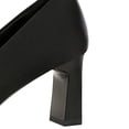 thumbnail image 4 of Women Square Toe High Heels 7CM Sexy Pumps Silk Wedding Evening for Bride Prom Party, 4 of 5