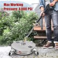thumbnail image 3 of Pressure Washer Surface Cleaner, Hard Brush Driveway Surface Washer 16.5 Inch  for Patios, 3 of 7