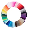thumbnail image 5 of 100Pcs Solid Color Fabric Squares, 100% Cotton Precut Fabric Swatches for Sewing, Quilting, DIY Crafts & Patchwork 50 colors, 5 of 5