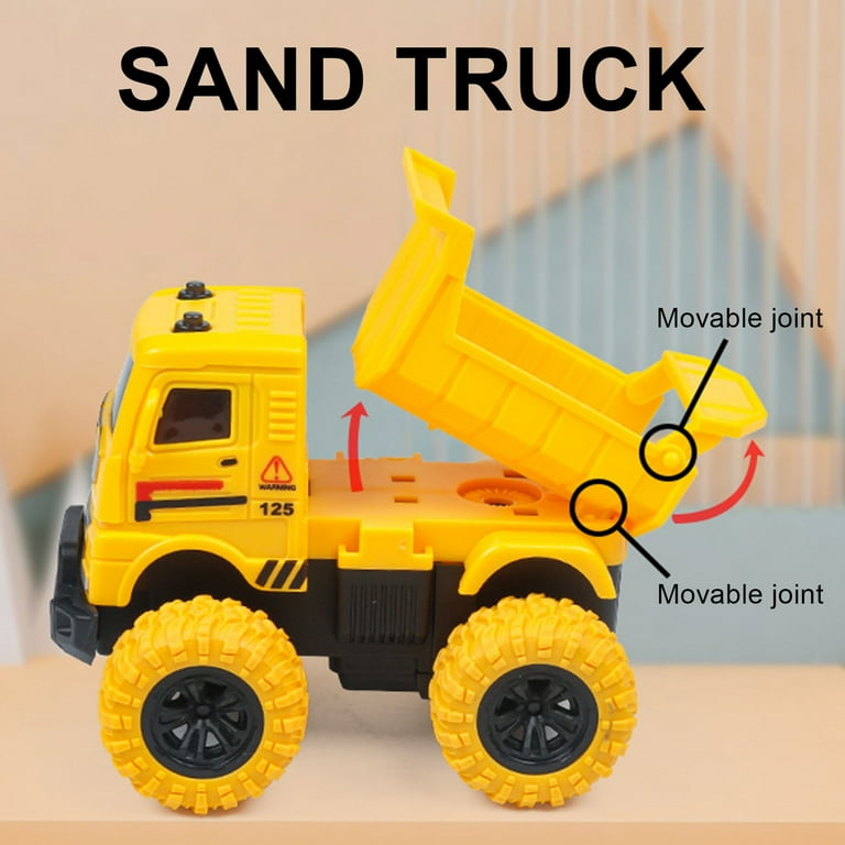 Fridja Construction Take Apart Toys Building Excavator Toy STEM Trucks  Vehicle Construction Vehicles for Kids, Educational Learning Gifts for Ages  3+ Boys & Girls 