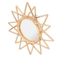 thumbnail image 4 of Rattan Wall Hanging Mirror, High Definition Innovative Rattan Mirror  For Dressing Star, 4 of 8