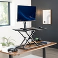 thumbnail image 2 of VIVO Economy Height Adjustable 29" Standing Desk Sit Stand Desktop Monitor Riser, 2 of 8