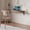 36*14*8.3 Inch, variant on Floating Wall Desk for Home Office,Wall Mounted Table with Pine Wood,24 Inch Workbench for Garage,Work Table with Heavy Duty Brackets for Kitchen,Dining,Laundry,Floating Shelf for Wall