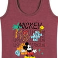 thumbnail image 3 of Mickey & Friends - Mickey Mouse Repeat - Women's Racerback Tank Top, 3 of 5