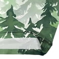thumbnail image 5 of CLOOCL Short Sleeve Blouse Simple Forest Printed Casual Shirt Plus Size Summer Tops, 5 of 6
