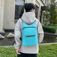 thumbnail image 4 of Skin Bag Large Capacity Ultra Lightweight Portable Foldable Bag Men's Sports Backpack Headphone Hole Outdoor Travel Backpack, 4 of 6