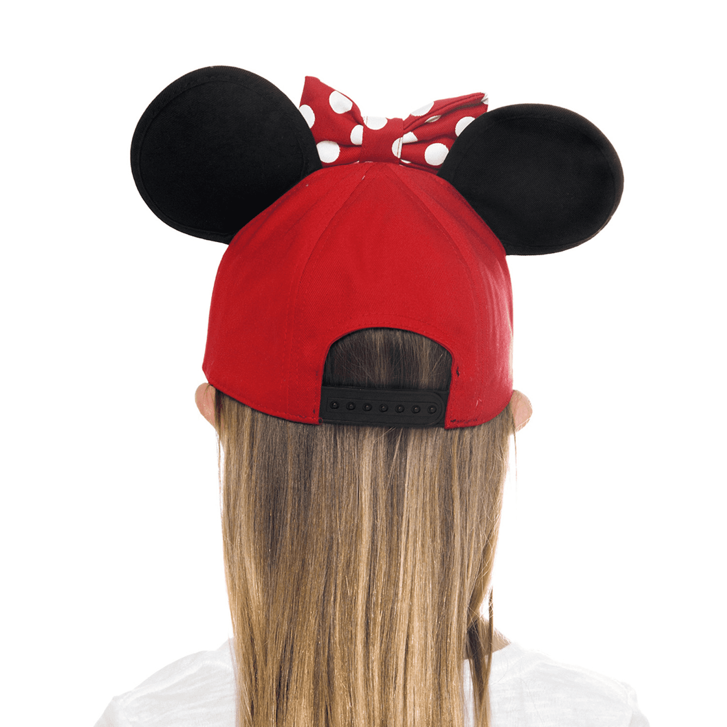 Disney Minnie Youth Red Ear Hat, (Girl's)