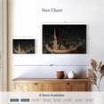 thumbnail image 4 of Elephant Stock Midnight Ride Of Paul Revere Wall Art - Horizontal Canvas Wall Art - Living Room Wall Decor - Nature Canvas - Green And Beige Decor By Grant Wood - 12" x 8", 4 of 8