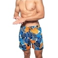 thumbnail image 2 of Mens Swim Trunks Compression Liner Quick Dry Swimwear Swim Shorts, 2 of 2