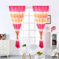 thumbnail image 1 of Cortina, Resistente Al Desgaste, Sin Bolas, Con Estampado De Rosas, Para Comedor, Sala De Estar, Balcón, Dormitorio Cergrey Simple Style Curtain, 1 of 8