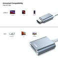 thumbnail image 4 of BENFEI USB C to DVI Adapter [Thunderbolt 3/4 Compatible] with iPhone 15 Pro/Max, MacBook Pro/Air 2023, iPad Pro, iMac, S23, XPS 17, Surface Book 3 and More - Grey, 4 of 7