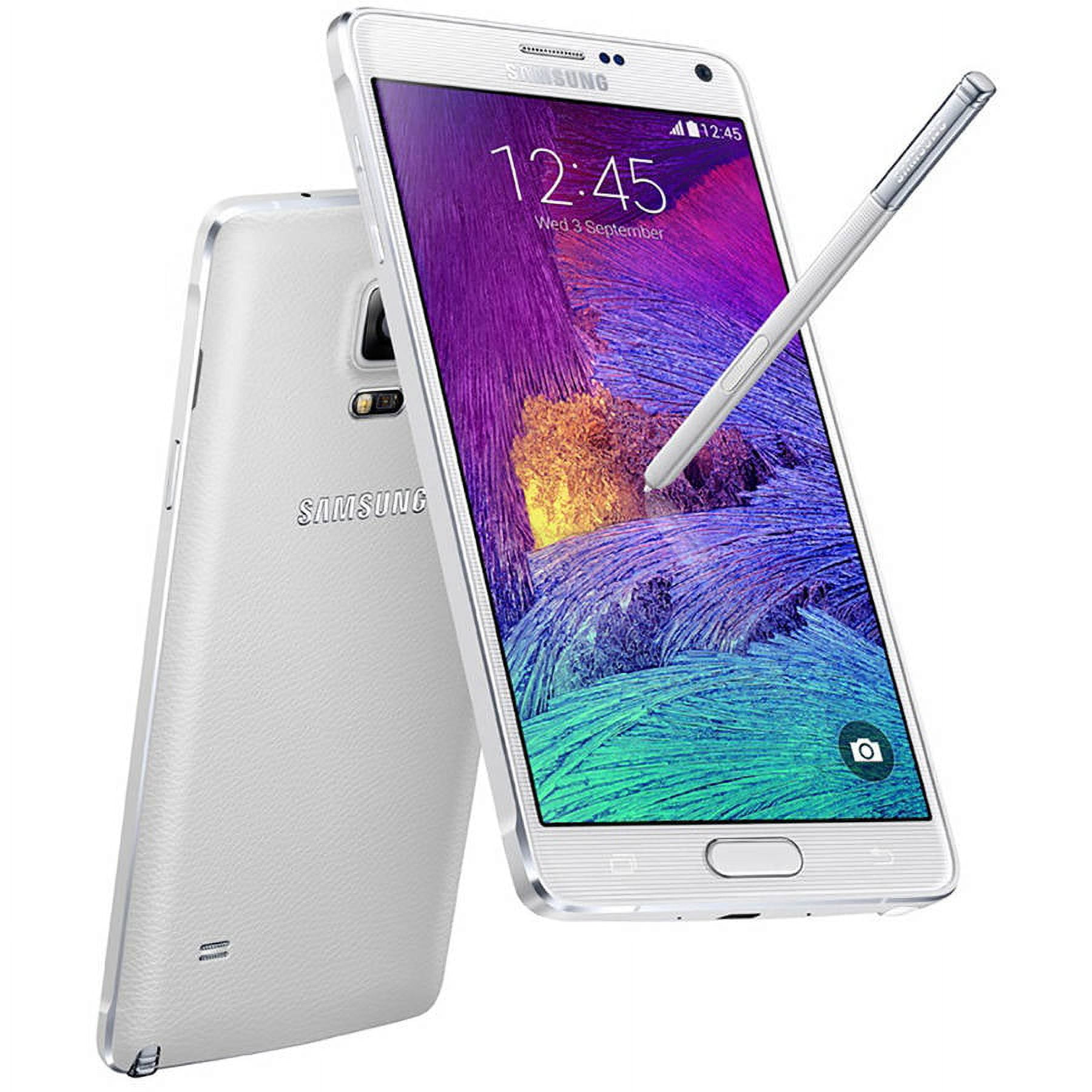 Samsung - Galaxy Note 4 4G with 32GB Memory Cell Phone Unlocked