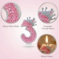 thumbnail image 4 of Numeral Birthday Candles, Cartoon Style Number Cake Toppers, Non-Toxic Wax, Decorative Birthday Party Favors for Toddler Boys Girls and Festive Celebrations, C, 4 of 6