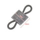 thumbnail image 1 of 10 Uds Clip de soporte correa elástica portátil para chalecos mochilas bolsas (gris) Sywqhk Para Estrenar, 1 of 5