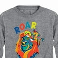 thumbnail image 3 of The Lion King - Mufasa & Simba - Roar - Toddler & Youth Long Sleeve Graphic T-Shirt, 3 of 5
