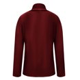 thumbnail image 5 of Plus Size High Neck Tops for Women Casual Solid Color Soft Cotton Base Thermal Tee Shirts Long Sleeve (XL, Red), 5 of 5