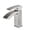 Brushed Nickel, variant on ANGELES HOME Waterfall Bathroom Sink Faucet Vessel Sink Faucet, Single Handle Bathroom Faucet 1 Hole Bowl Lavatory Vanity Faucet, Brushed Nickel