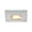 Stainless Steel, variant on Wac Lighting 4011-Am 5" Wide Horizontal Led Step And Wall Light - White