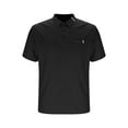 thumbnail image 5 of hoksml Men Golf Polos Solid Color Collared Button Pockets Top Casual Sports Shirts Pullover Short Sleeve Turndown Collar Blouse Summer Lightweight T Shirt, 5 of 6