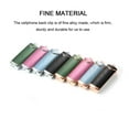 thumbnail image 3 of Linyer Alloy Mobile Phone Back Clip Portable Adjustable Fashionable Removable Anti-lost Replacement Outing Chain Accessories Blue Silver, 3 of 8