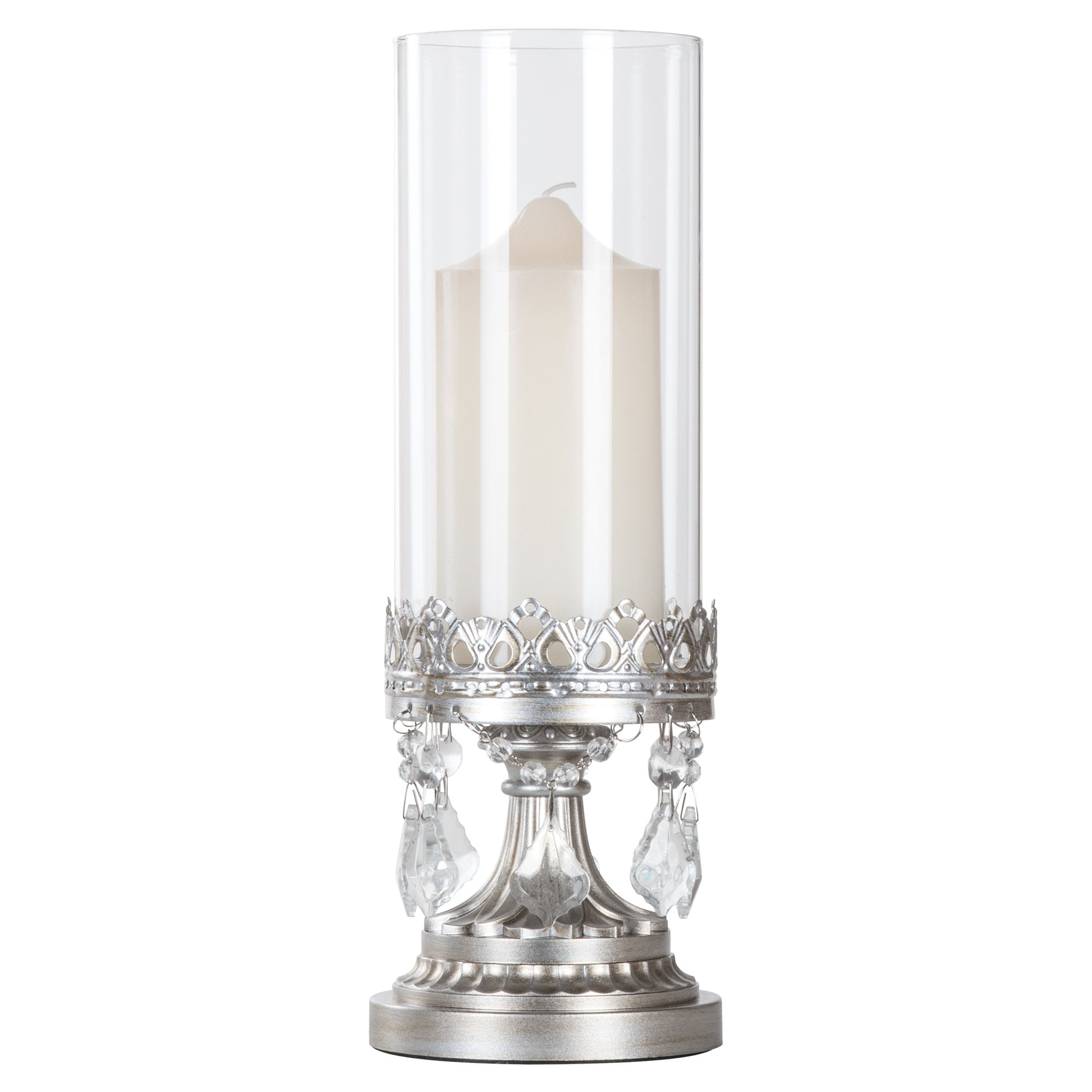 Amalfi Décor 12 75 Inch Crystal Dd Antique Glass Hurricane Amalfi Décor 12 75 Inch Crystal Dd Antique Glass Hurricane Candle Holder Gold Stainless Steel Frame With Crystals Com