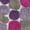 Grape Raspberry Silver, variant on BrylaneHome Pebbles Bath Mat