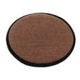 thumbnail image 1 of Coussin de Table en Coton Marron pour Bureau et Maison - comme Décrit, Rond 40cm, 1 of 10