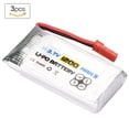 thumbnail image 4 of ENGPOW 3.7V 1200mAh Rechargeable LiPo Battery with JST Plug RC Accessory Part (3pcs), 4 of 10