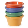 thumbnail image 1 of Conseguir. Enterprises Mix Pack De 4 Colores Mardi Gras 2 Oz. Ramekin Ramekins De Plástico De Melamina Resistente A Roturas, Apto Para Lavavajillas, Colección S-620-Mix (Paquete De 12), 1 of 4