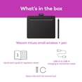thumbnail image 2 of Wacom Intuos Small Bluetooth Graphics Drawing Tablet, 4 Customizable ExpressKeys, Portable for Teachers, Students and Creators, C, 2 of 10