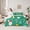 Green, variant on Manfei Christmas Santa Claus 7-Piece Twin Bedding Sets,Kawaii Xmas Tree Bedding Comforter Set,Happy New Yaer Sheet Sets For Girls Boys,Microfiber Bedroom Decor Reversible