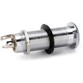 thumbnail image 3 of Conector jack estéreo mono para guitarra eléctrica acústica, bajo, cromado, rosca de 1/4" JAMW Sencillez, 3 of 5