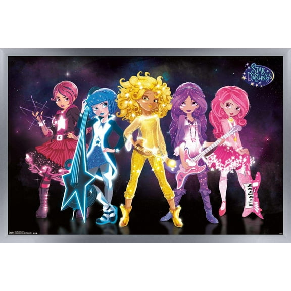 Disney Star Darlings - Group Wall Poster, 14.725" x 22.375", Framed