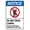 Warning Sign 4, variant on Do Not Climb In Or Around Dumpster Sign 8"x12" - Prohibition Security Metal for Business Home Outdoor Indoor Road Yard Garage Street Wall