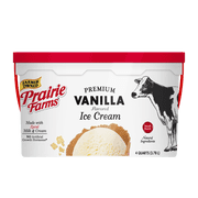 Prairie Farms Premium Vanilla Ice Cream 4 QT Pail