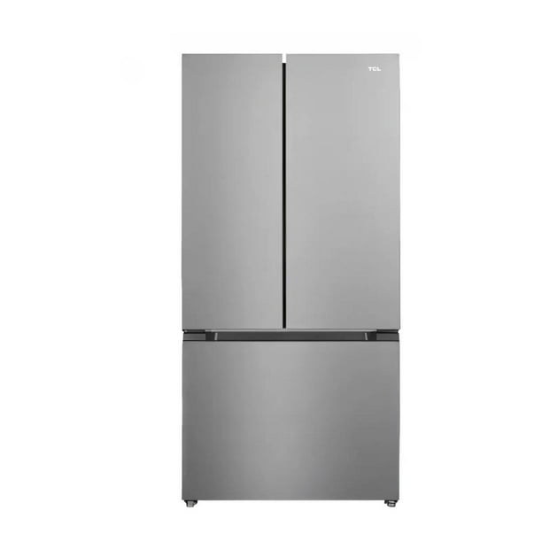 Refrigerador TCL 18 Pies Cúbicos French Door Gris TFR18SI | Walmart en
