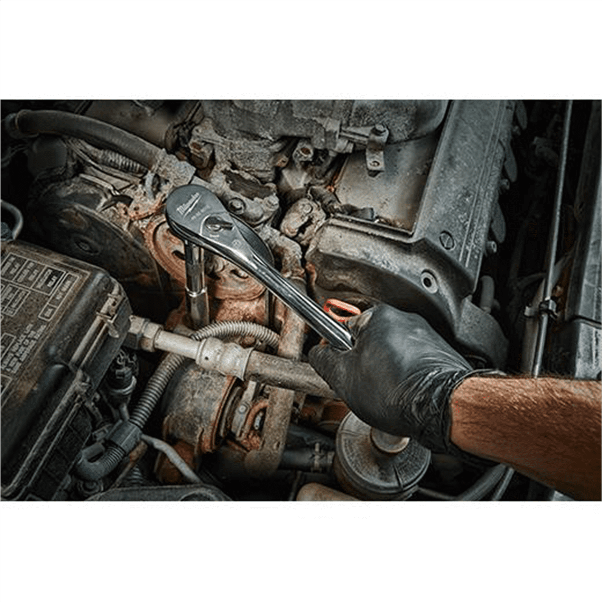 Milwaukee 48-22-9410 22-Piece SAE 1/2 in. Drive Ratchet and Socket Set