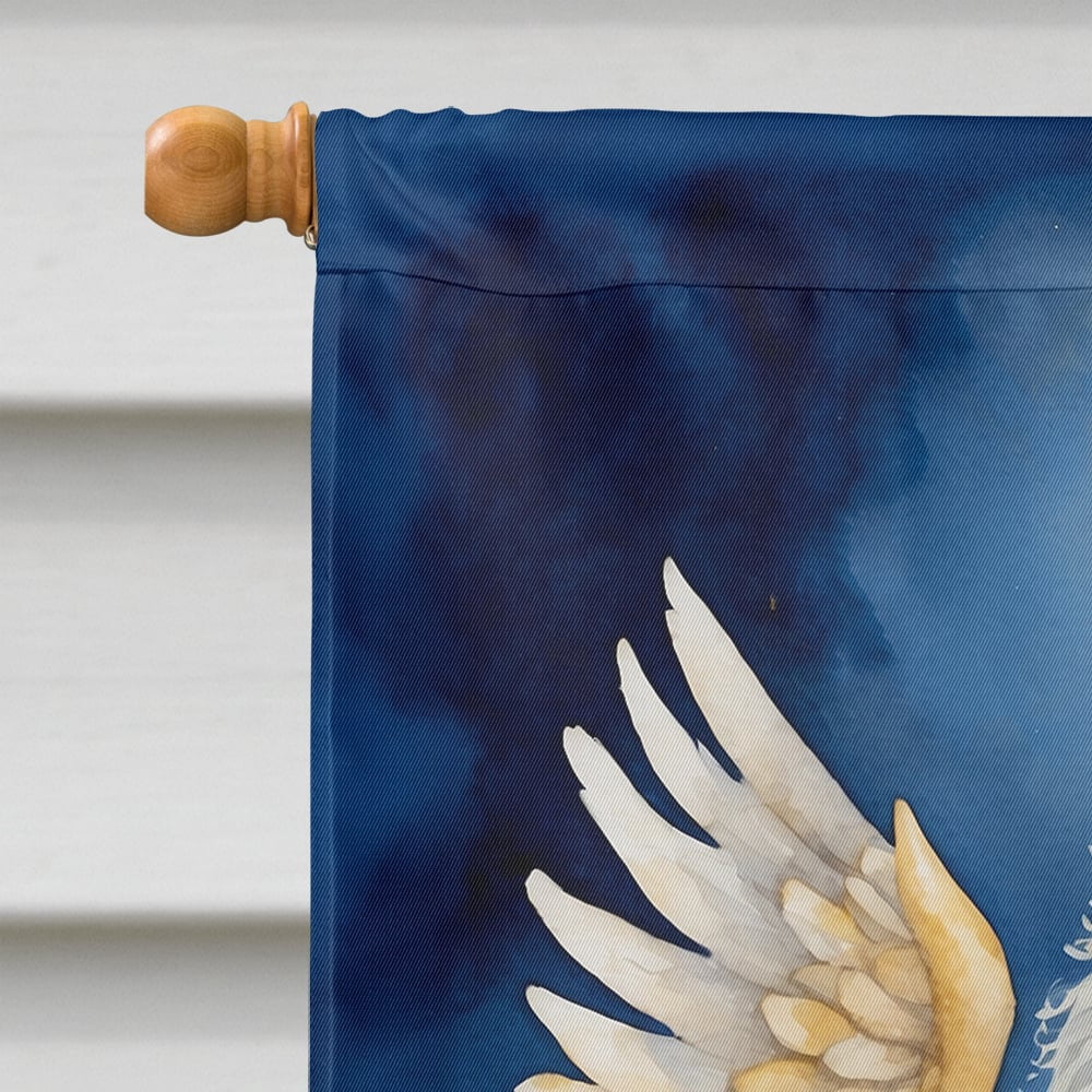 Caroline's Treasures DAC7023CHF Komondor My Angel House Flag Large Porch Sleeve Pole Decorative Outside Yard Banner Artwork Wall Hanging, Polyester, House Size, Multicolor